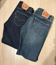 Levi’s 505 デニム 2本セット W29 L32 リーバイス ストレート