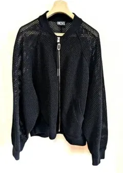 DIESEL メッシュ ジャケット　ブラック