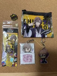 ヒプノシスマイク 夢野幻太郎 アクリルキーホルダー ピンズ まとめ売り