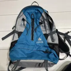 LOGOS キッズ　リュック 青・グレー