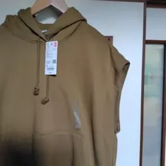 ノースリーブパーカー パーカー