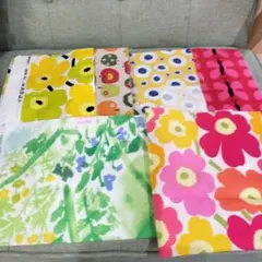 花柄等　生地 はぎれセット（6種）