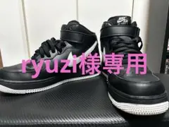 NIKE AIR FORCE 1 MID ブラック ホワイト　27cm