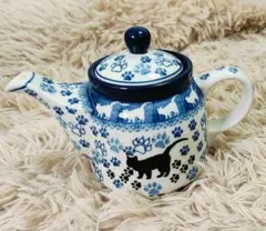 新品 3点 猫 ポーリッシュポタリー ポーランド食器 ミルク カップ