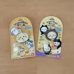 新品未開封ちいかわ　ロリポップチョコチャーム　みんなで黒猫　うさぎ２個セット