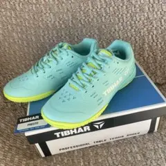 [未使用品] ティバー TIBHAR 卓球シューズ プレストライト 23 cm