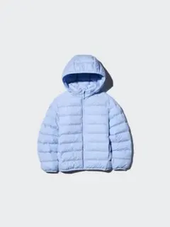 UNIQLO キッズダウン 水色 160