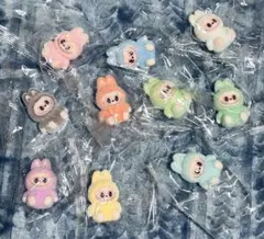 ラブブ まとめ売り Labubu ラブブ 7体+カード諸々まとめ売り - メルカリ