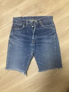 60s Levi's 501 BIGE Vステッチ ウエストシングル 66前期