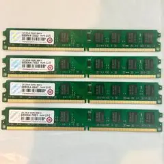 Transcend製　 2GB×4（8GB） DDR2 800Hz　メモリー
