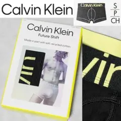 箱付 未使用新品 カルバンクライン コットンストレッチ ロゴ ボクサーパンツ S