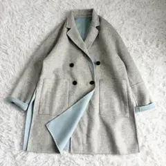 極美品✨　￥7.7万　アドーア　２ＴＯＮＥリバーⅡジャケット　リバーシブル　38 極美品⭐︎￥7.7万 アドーア 2TONEリバーⅡジャケット