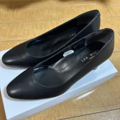 LES MUES Femme ブラック パンプス 24.0cm