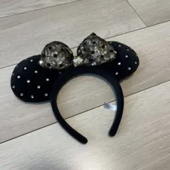 ディズニー　ミニー　カチューシャ　スパンコール