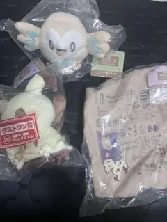 ポケモン1番くじ　ぬいぐるみとバッグの3点セット