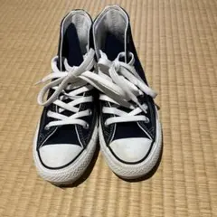 コンバース★ハイカットスニーカー黒22.5