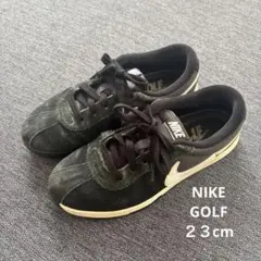 NIKE GOLF スニーカー LUNARLON 黒 ２３cmのサムネイル