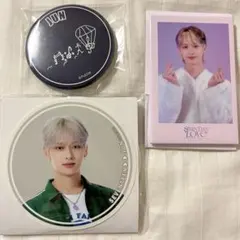 SEVENTEEN 缶バッジ ジュン Love 一番くじ