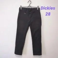 ディッキーズ ブラック ワークパンツ チノ Dickies 28