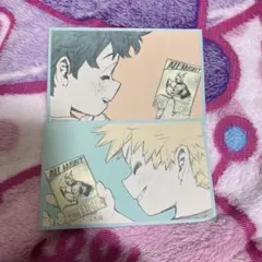 ヒロアカ　爆豪勝己　緑谷出久　メモリアルコレクション　原画展