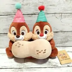 ディズニー 80周年記念ぬいぐるみ チップ&デール