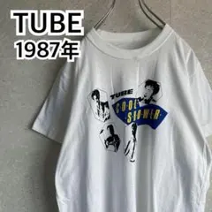 80s TUBE バンドTシャツ チューブ 1987年 クールシャワー ツアーT 2026年最新】tube tシャツの人気アイテム - メルカリ