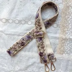 【再再再販】インド刺繍リボン♡ショルダーストラップ ベルト87