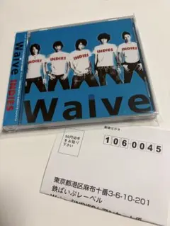 Waive INDIES2 CD アルバム ※フライヤー付 - メルカリ