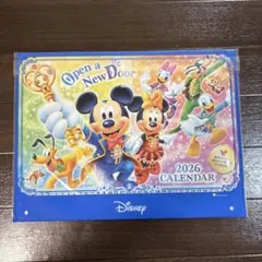 Disney 2026年 壁掛けカレンダー
