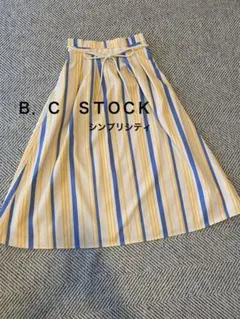 B.C STOCK ベーセーストック　ストライプスカート