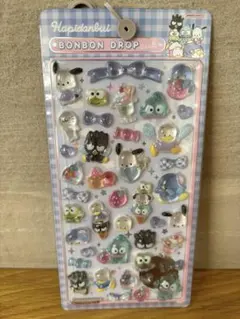 ボンボンドロップシール サンリオ はぴだんぶい　シナモロール　シール交換