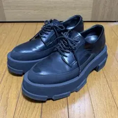 PRADA プラダ モノリス ナイロン ギャバジン シューズ 厚底 ロゴ 8.5