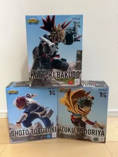 僕のヒーローアカデミアフィギュア３体セット　まとめ売り