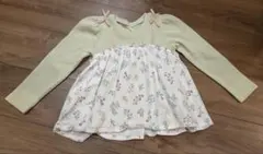 110㎝　apres les cours 花柄チュニック