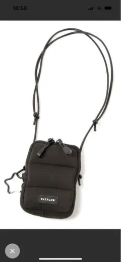 BAYFLOW キルティングミニショルダーバッグ