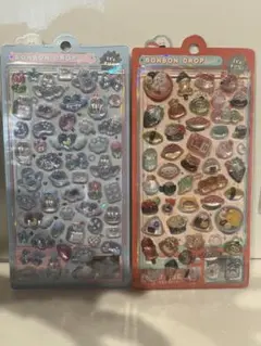 【正規品】ボンボンドロップシール二つめしめしボンボンうさぎハートお寿司和柄即発送