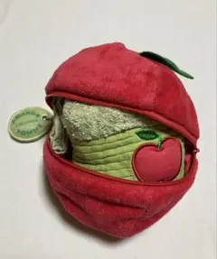 ロクシタン　りんごのアップリケタオルとタオルポーチ　美品