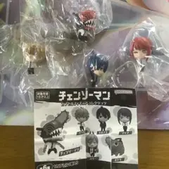 チェンソーマン ミニフィギュア 4つ カプセルフィギュアコレクション