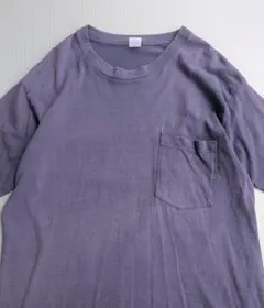 ナス紺◎ 80s Hanes pocket Tshirt made in usaのサムネイル