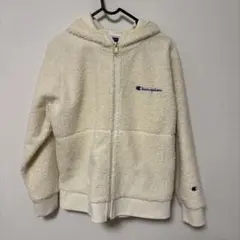 Champion フリースジャケット Lサイズ クリーム