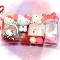 ガチャ詰めポーチ キティちゃん HelloKitty ピンク サンリオ