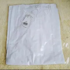 未使用 グローバルワーク レーススタンドブラウス　サイズL