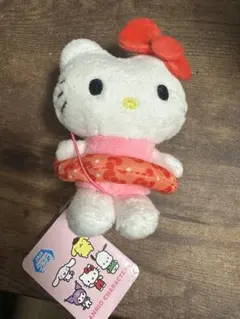 キティちゃんぬいぐるみキーホルダー