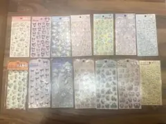 サンリオ ぷくっとシール 14枚セット クロミ シナモロール ハローキティ