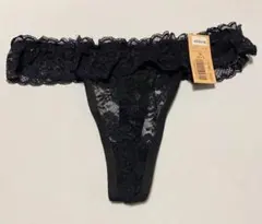 【早い者勝ち】aimerfeel Tバック ショーツ M ブラックレース