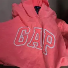 Gap ロゴ プルオーバー パーカー ピンク Sサイズのサムネイル