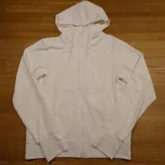UNIQLO エアリズムジップアップホワイト パーカー S