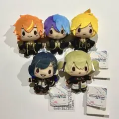 プロセカ　モアプラスマスコット　ビビバス　ぬいぐるみ　5点セット