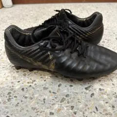NIKE TIEMPO サッカースパイク ブラック オレンジ - メルカリ