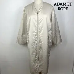 ADAM ET ROPE アダムエロペ ダウンコート ホワイト レディース